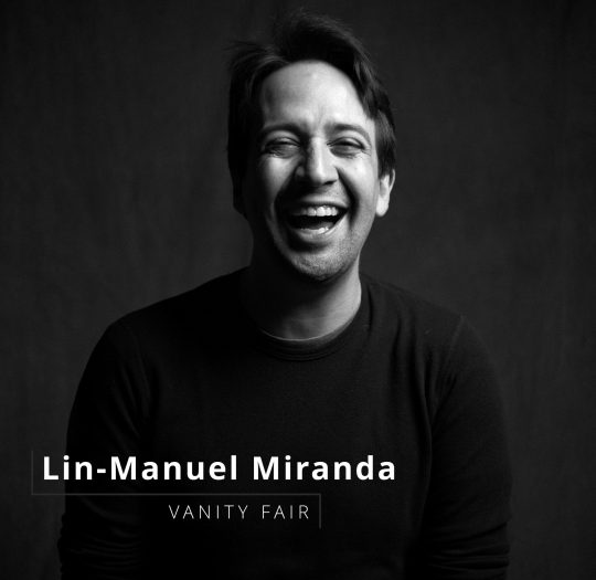Lin-Manuel Miranda for Vanity Fair